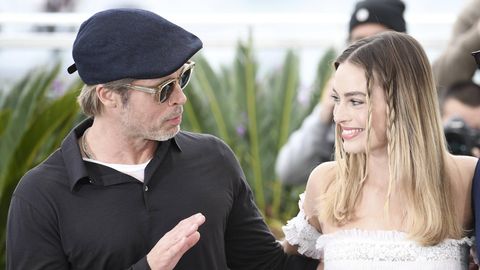 Brad Pitt und Margot Robbie in Cannes