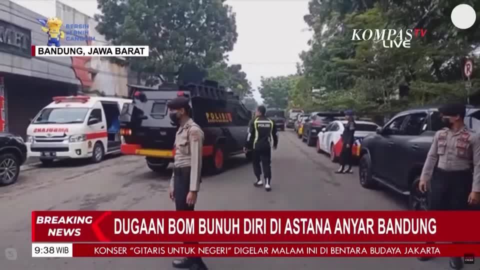 Video: Explosion an einer Polizeistation in Westjava Video: Explosion an einer Polizeistation in Westjava