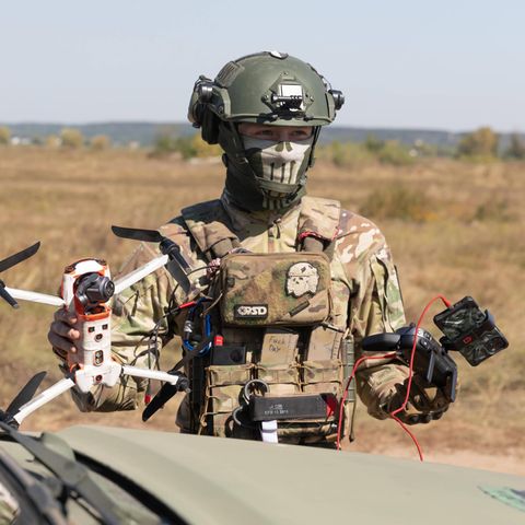 ukrainischer Soldat