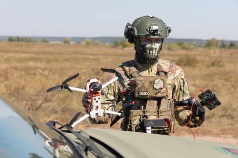 ukrainischer Soldat