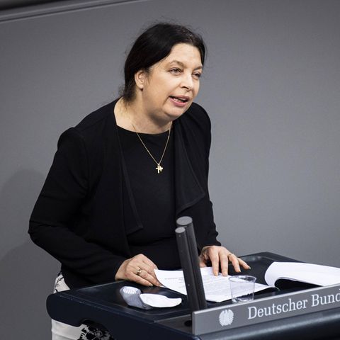 Birgit Malsack-Winkemann spricht 2020 vor dem Bundestag