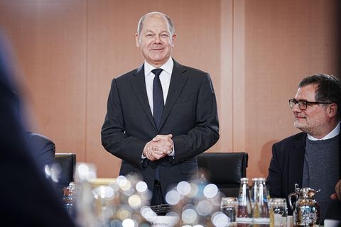 Wolfgang Schmidt und Olaf Scholz