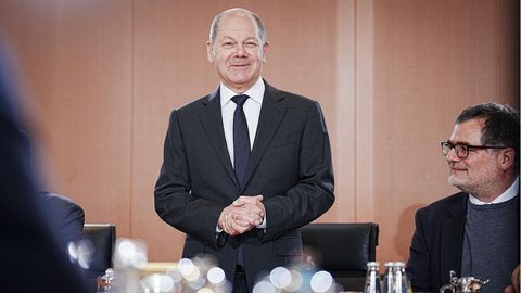 Wolfgang Schmidt und Olaf Scholz