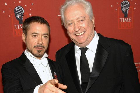 Robert Downey Jr. mit seinem Vater