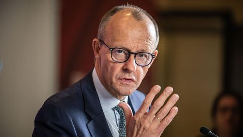 CDU-Chef Friedrich Merz: "Die Union wende sich gegen eine haushälterische Maßnahme"