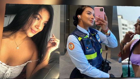 Plötzlich berühmt: Kolumbiens "schönste Verkehrspolizistin" wird über Nacht zum Star