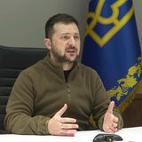 “I need ammunition, not a ride.” Der ukrainische Präsident Wolodymyr Selenskyj