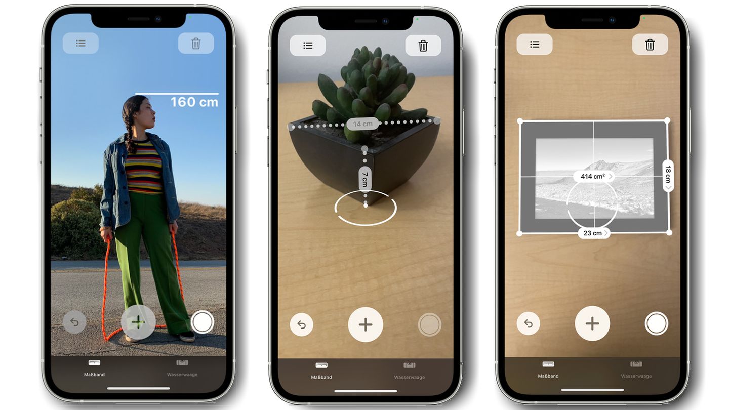 Die Maßband-App des iPhone ist ein nützlicher Helfer im Alltag und vermisst Menschen, Gegenstände und sogar Flächen