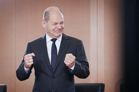 Bundeskanzler Olaf Scholz (SPD)