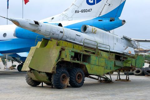 Eine Tu-141 in der Ausstellung des des Museums für militärische Ausrüstung in Werchnjaja Pyshma. 