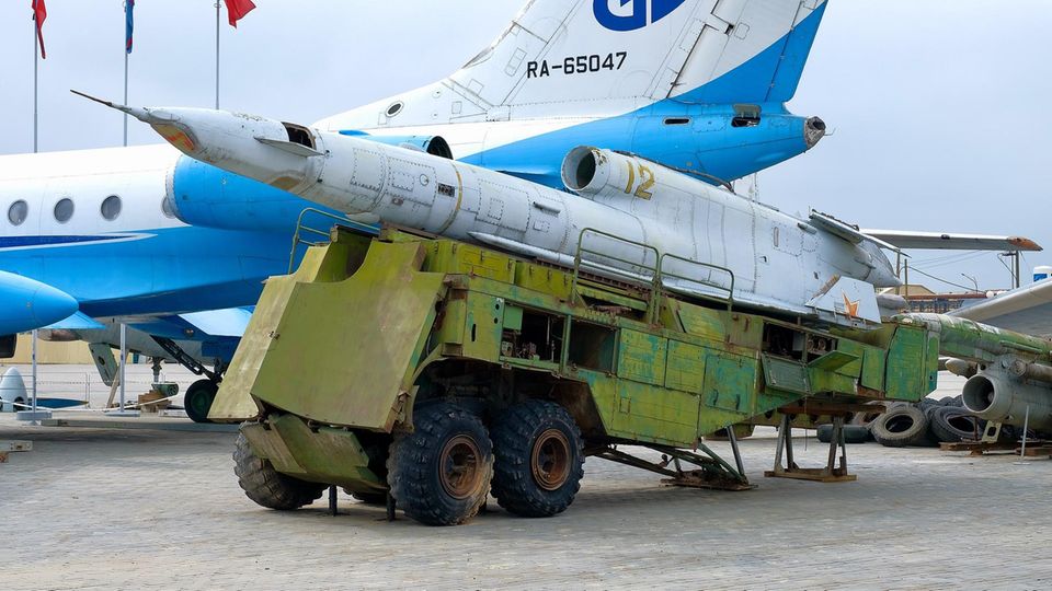 Eine Tu-141 in der Ausstellung des des Museums für militärische Ausrüstung in Werchnjaja Pyshma. 