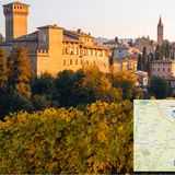 Von Modena in die Weinberge  Die perfekte Tour für alle, die ein paar Tage Modena erleben möchten. Erst ins großartige Enzo-Ferrari-Museum, dann noch ein wenig Lamborghini-Tempel und anschließend sehr bodenständig mit dem Fahrrad ins Umland von Modena. Ein Großteil der 50 Kilometer langen mittelschweren Strecke führt über Radwege, die ersten 15 Kilometer muss man sich leider über stark befahrene Landstraßen quälen. Danach geht es durch die Weinberge und süße Städtchen wie Castelvetro di Modena.