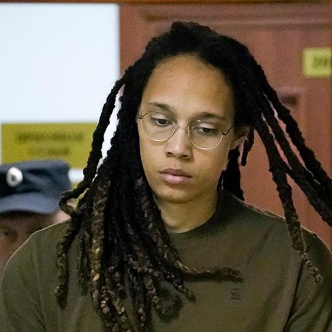 Brittney Griner, WNBA-Star und zweifache olympische Goldmedaillengewinnerin. Donald Trump kritisiert ihren Austaussch