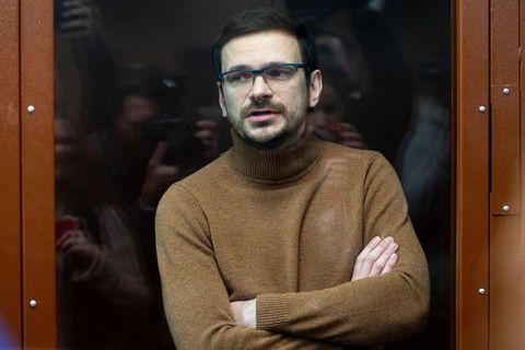 Kremlkritiker Ilja Jaschin, russischer Oppositioneller
