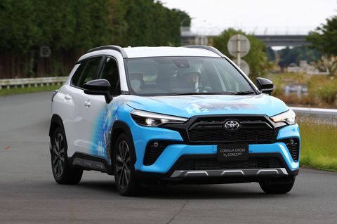 Der Toyota Corolla Cross H2 Concept
