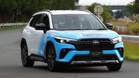 Der Toyota Corolla Cross H2 Concept