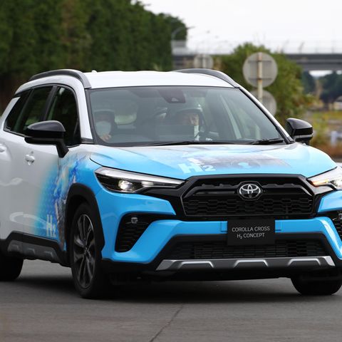 Der Toyota Corolla Cross H2 Concept