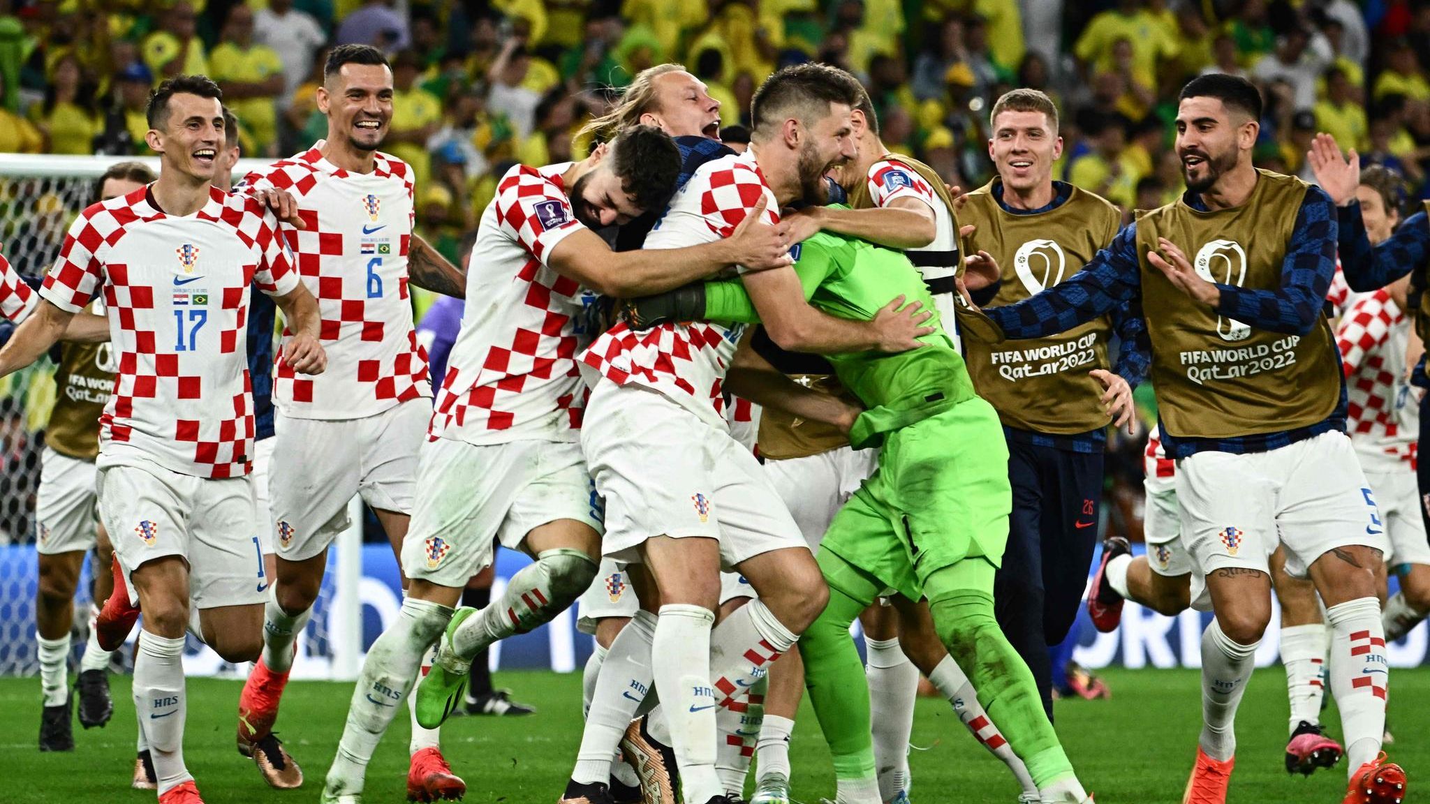 Triumph im Elfmeterschießen Kroatien erreicht sensationell das Halbfinale STERN.de
