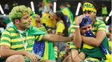 Bei den Fans ist der Tränenfluss genauso ausgeprägt wie bei Neymar. Die brasilianische Party in Katar ist vorüber.