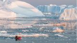 Eisberge bei Illusat in Grönland