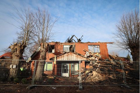 Von dem Bauernhaus in Pronstorf ist nur noch eine Ruine übrig