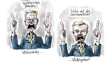 Jahrbuch: Putin schickt Habeck unter die kalte Dusche: Karikaturist Klaus Stuttmann blickt auf 2022 zurück