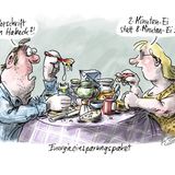 Jahrbuch: Putin schickt Habeck unter die kalte Dusche: Karikaturist Klaus Stuttmann blickt auf 2022 zurück