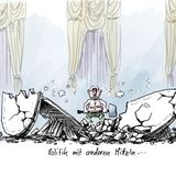 Jahrbuch: Putin schickt Habeck unter die kalte Dusche: Karikaturist Klaus Stuttmann blickt auf 2022 zurück