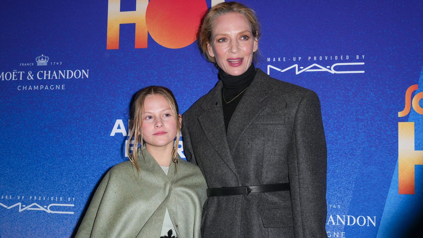 Vip News: Uma Thurman shows up with her youngest daughter Luna - News ...