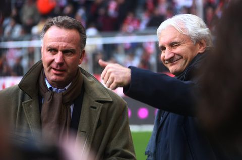 Unter anderem mit Karl-Heinz Rummenigge (l.) und Rudi Völler will der DFB die Nationalelf aus der Krise führen