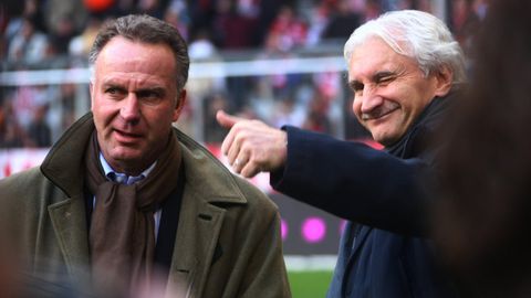 Unter anderem mit Karl-Heinz Rummenigge (l.) und Rudi Völler will der DFB die Nationalelf aus der Krise führen