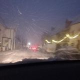 Im Schneegestöber gab es kein Weiterkommen mehr