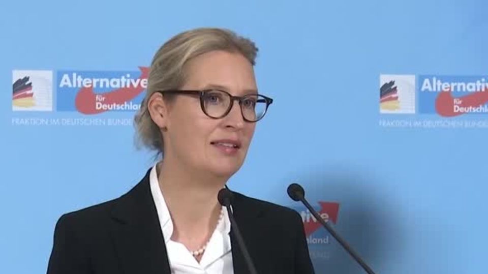AfD-Vorsitzende: "Rollator-Putsch": Weidel hält Reichsbürger-Razzia für übertrieben AfD-Vorsitzende: "Rollator-Putsch": Weidel hält Reichsbürger-Razzia für übertrieben