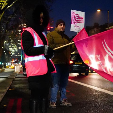Auch die Postzusteller in Großbritannien streiken