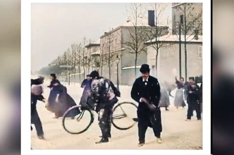 Schneeballschlacht 1897