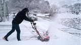 Kampf gegen den Schnee in Provo im US-Bundesstaat Utah
