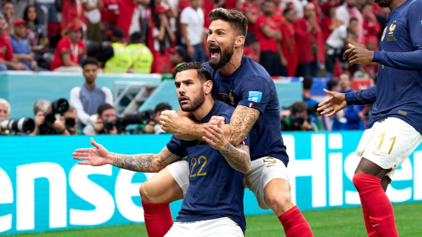 Theo Hernández brachte Frankreich in Führung.