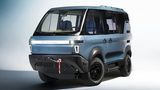 Der Potential Motors Adventure 1 lässt sich mithilfe eines an der Front verbauten Abschlepphakens von einem anderen Fahrzeug ziehen...