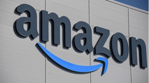 Das Logo des Handelsriesen Amazon