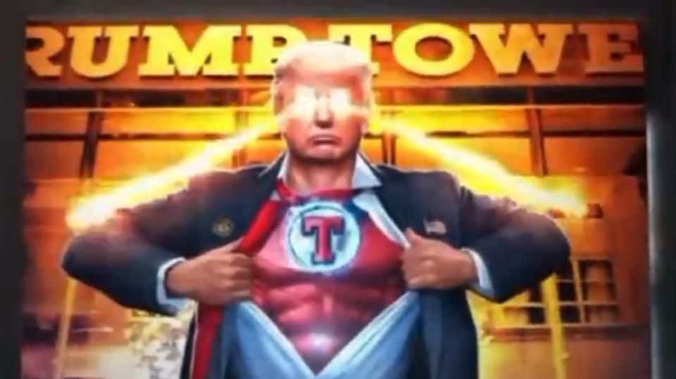 Social-Media-Post: "Amerika braucht einen Superhelden": Trump kündigt wichtige Ankündigung an – mit skurrilem Video