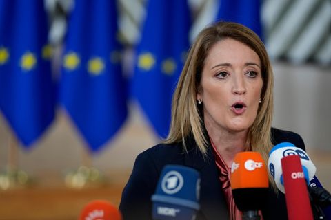 Roberta Metsola, Präsidentin des Europäischen Parlaments
