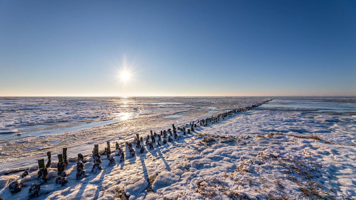 Das Niedersächsische Wattenmeer im Winter Das Niedersächsische Wattenmeer im Winter