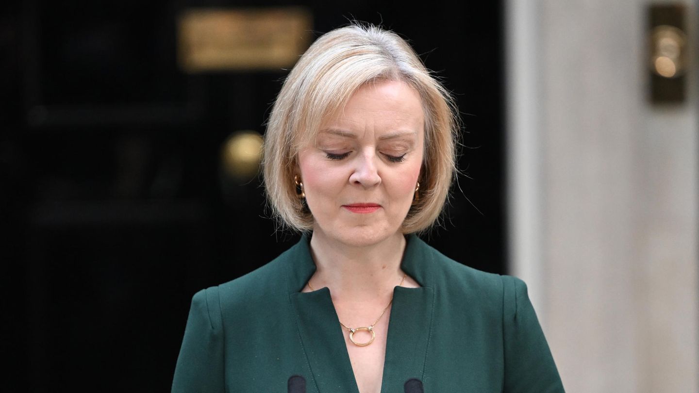 20. Oktober: Britische Premierministerin Liz Truss tritt zurück