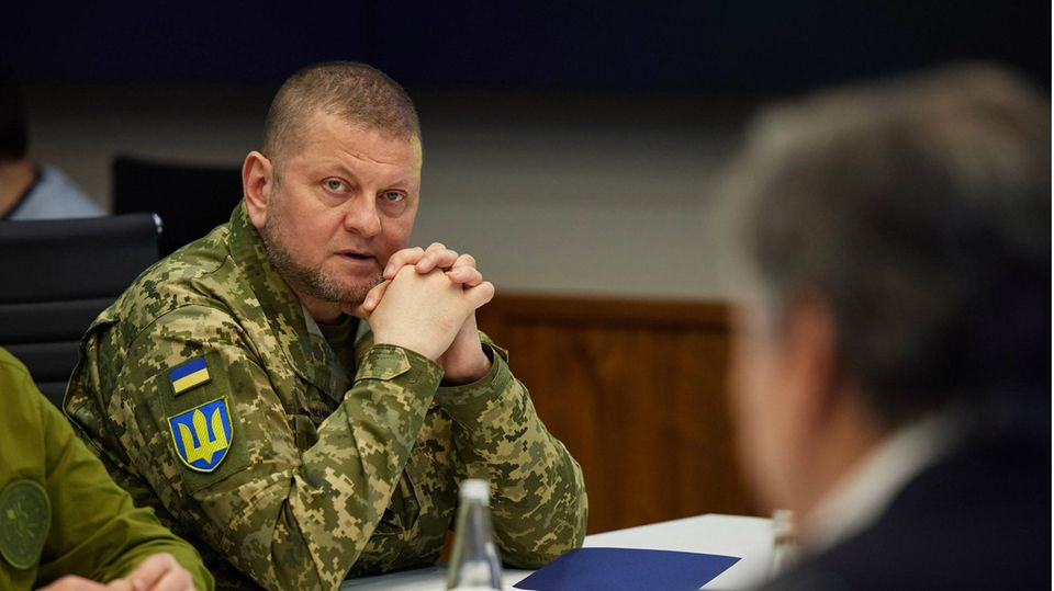 Der ukrainische Oberkommandierende Walerij Saluschnyj