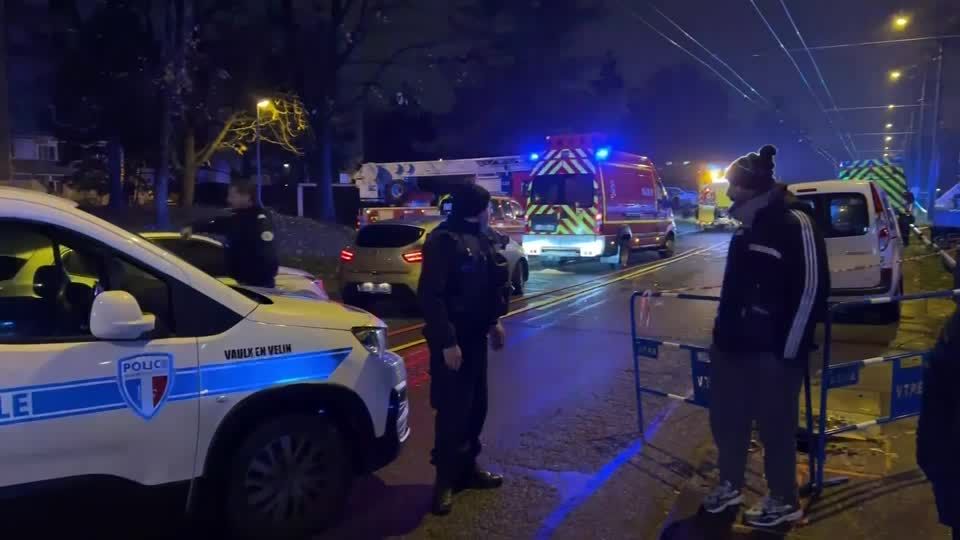 Video: Viele Tote bei Wohnhausbrand bei Lyon