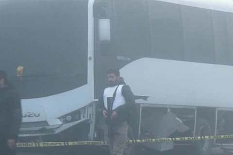 Video: Polizisten bei Bombenanschlag in der Türkei verletzt
