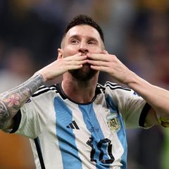 Lionel Messi bei der Fußball-WM in Katar