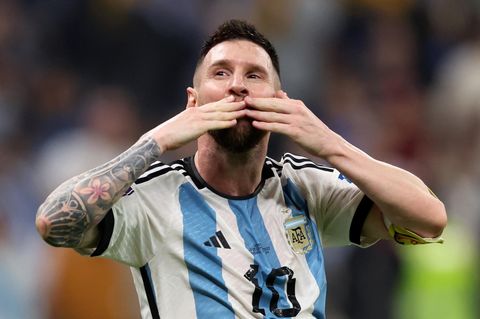 Lionel Messi bei der Fußball-WM in Katar