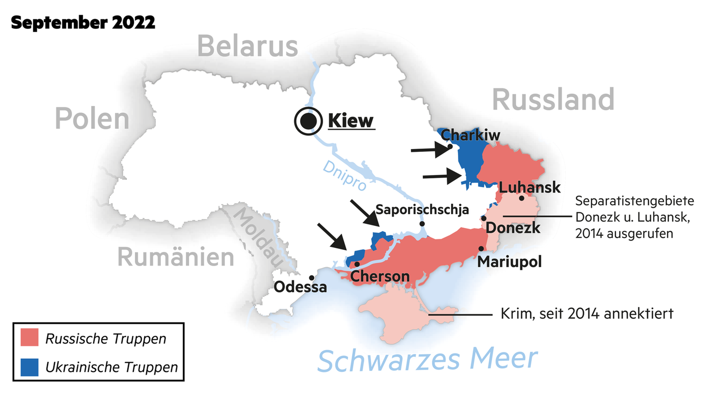 Ukraine Krieg September