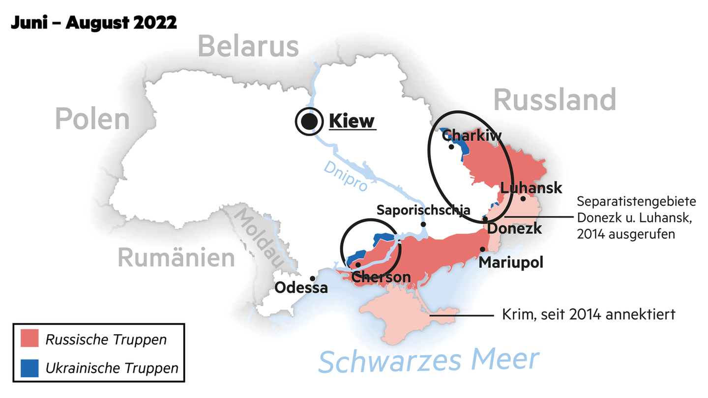 Ukraine Krieg Sommer